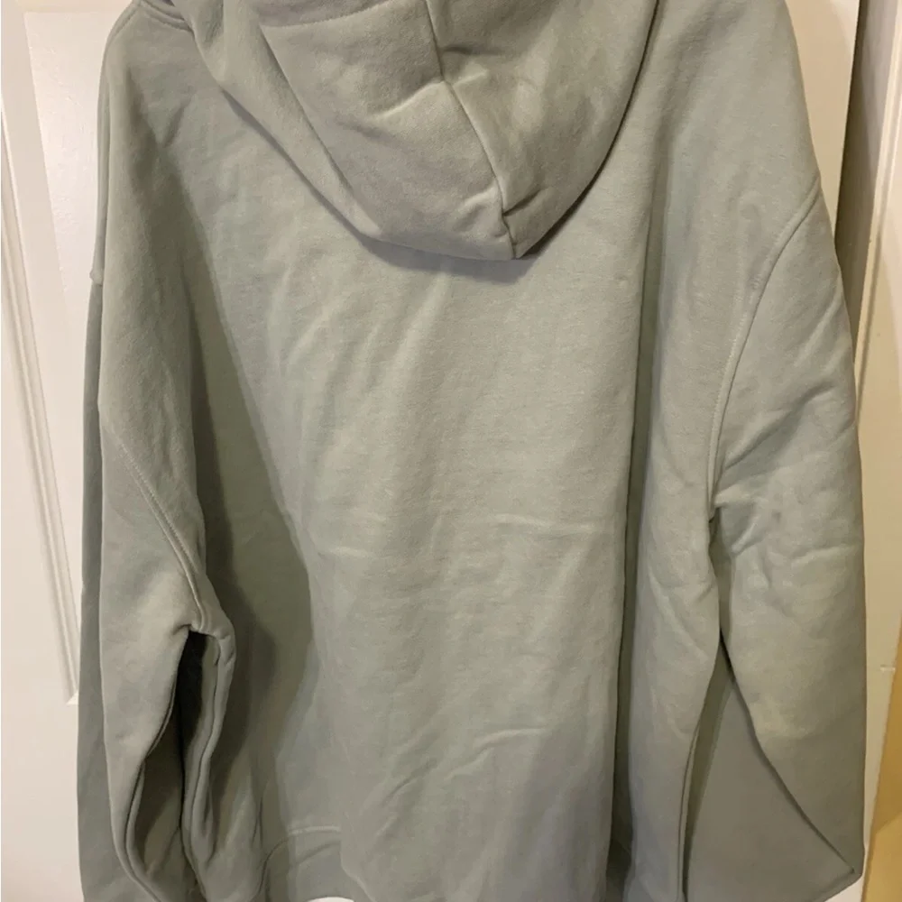 The North‎ Face mens sz XL hooded Light Gray Pullover